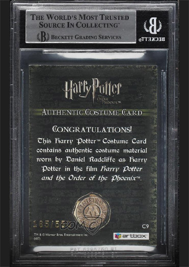 C9 - Harry Potter's Jumper - Back