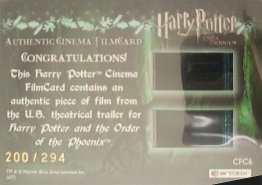 CFC6 - Filch with Bubos - Back