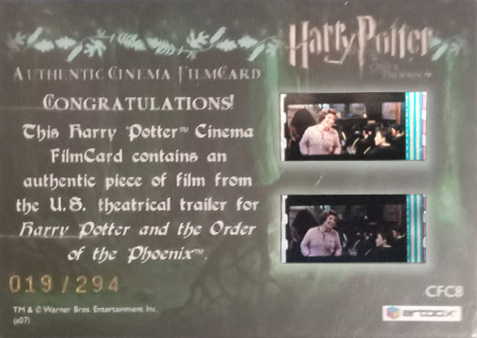 CFC8 - Harry and Advance Guard - Back