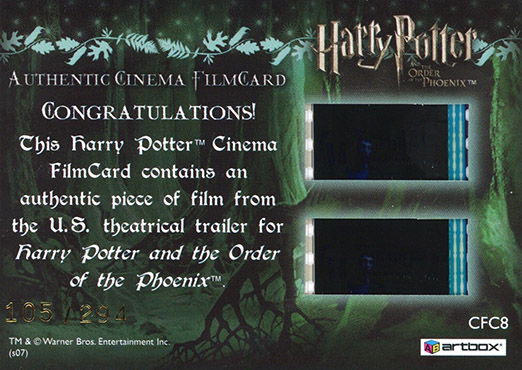 CFC8 - Harry and Advance Guard - Back