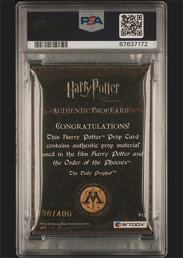 P10 - The Daily Prophet - Back