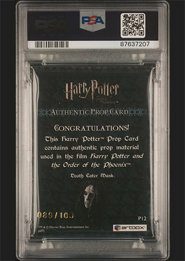 P12 - Death Eater Mask - Back