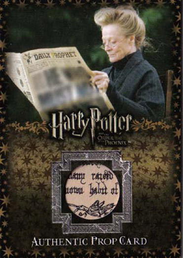 P3 - The Daily Prophet - Front