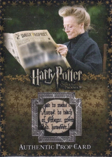 P3 - The Daily Prophet - Front