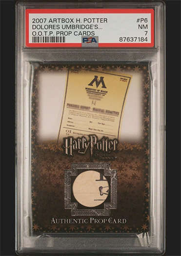 P6 - Dolores Umbridge's Progress Reports - Front