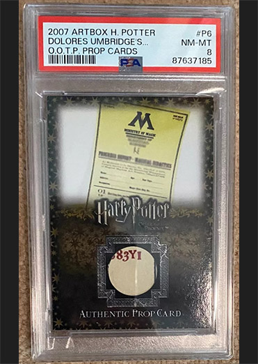 P6 - Dolores Umbridge's Progress Reports - Front