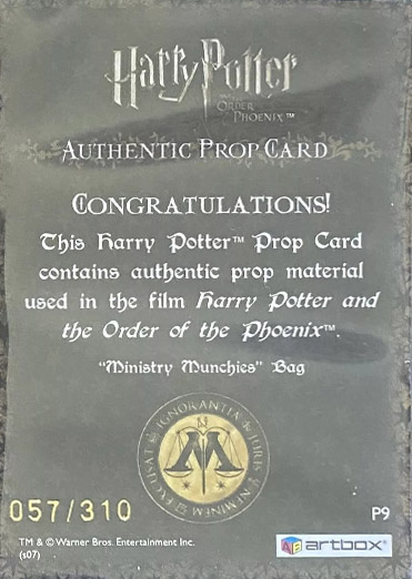 P9 - Ministry Munchies Bag - Back