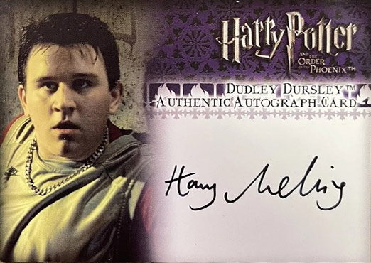 Harry Melling as Dudley Dursley - Front