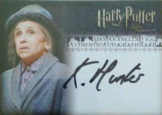 Kathryn Hunter as Mrs Arabella Figg - Front