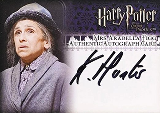 Kathryn Hunter as Mrs Arabella Figg - Front