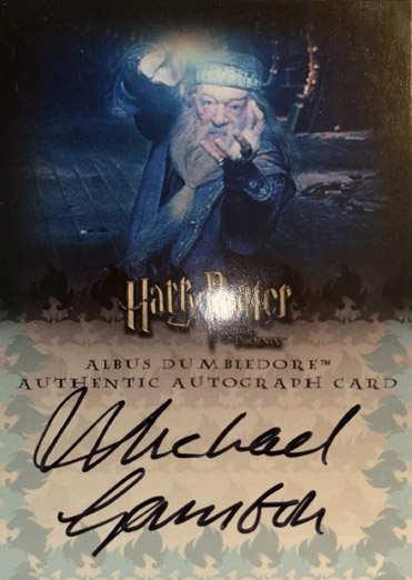 Michael Gambon Albus Dumbledore - Front