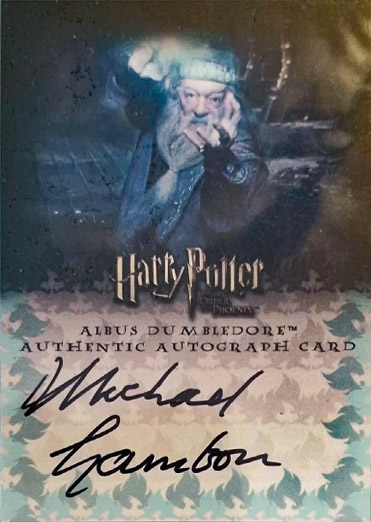 Michael Gambon Albus Dumbledore - Front