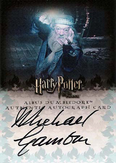 Michael Gambon Albus Dumbledore - Front