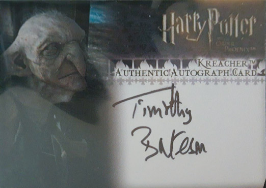 Timothy Bateson as Kreacher - Front