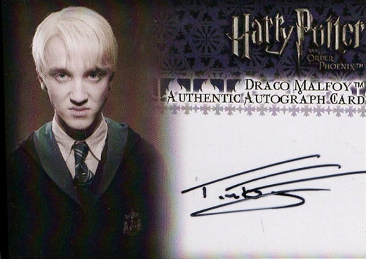 Tom Felton as Draco Malfoy - Front