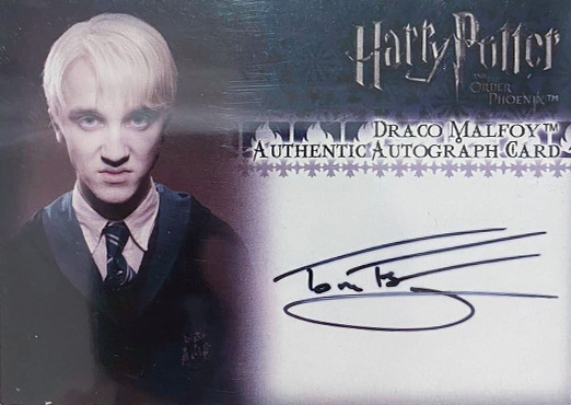 Tom Felton as Draco Malfoy - Front