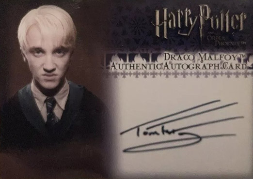 Tom Felton as Draco Malfoy - Front