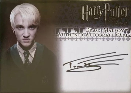 Tom Felton as Draco Malfoy - Front