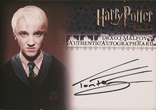 Tom Felton as Draco Malfoy - Front
