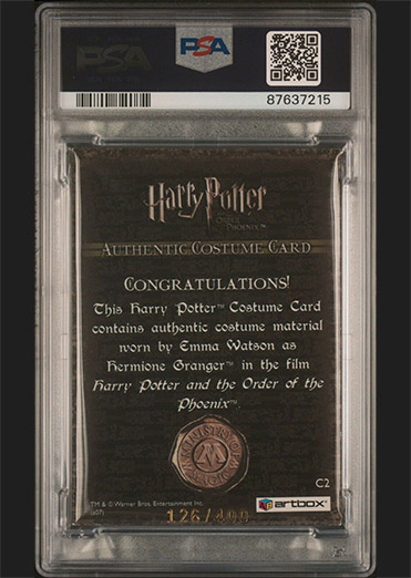 C2 - Hermione Granger's Sweater - Back