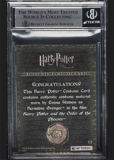 C2 - Hermione Granger's Sweater - Back