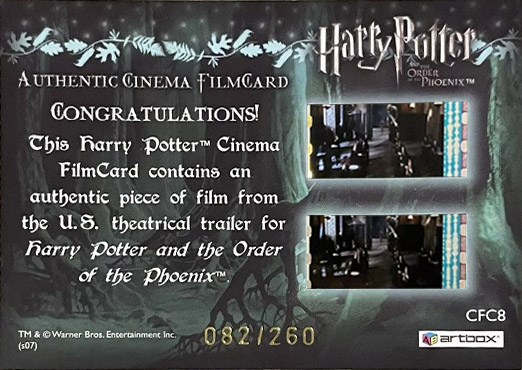 CFC8 - Dumbledore - Back