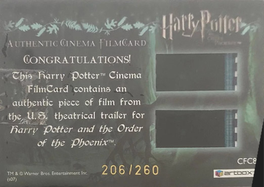 CFC8 - Dumbledore - Back