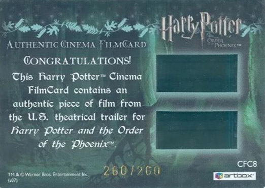 CFC8 - Dumbledore - Back