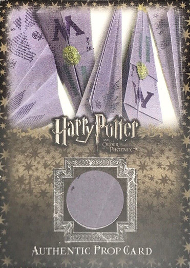 P2 - Ministry of Magic Flying Memos - Front