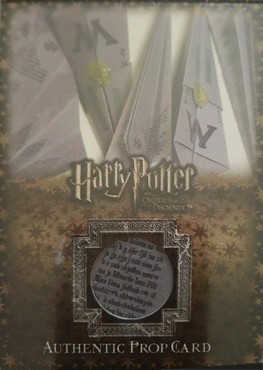 P2 - Ministry of Magic Flying Memos - Front