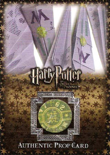 P2 - Ministry of Magic Flying Memos - Front