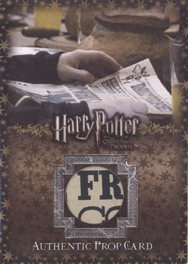 P3 - The Daily Prophet - Front