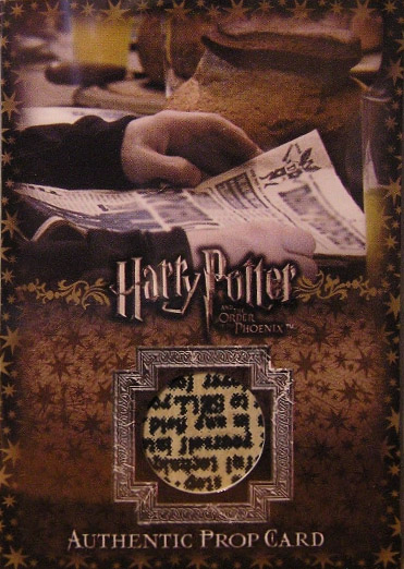 P3 - The Daily Prophet - Front