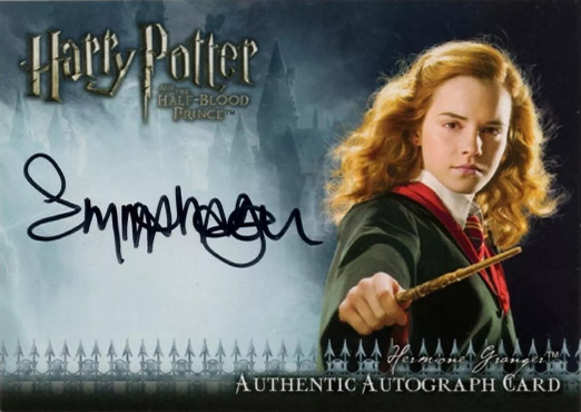 Emma Watson as Hermione Granger - Front