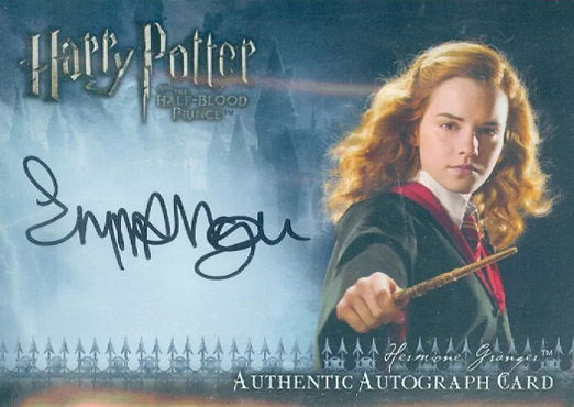 Emma Watson as Hermione Granger - Front