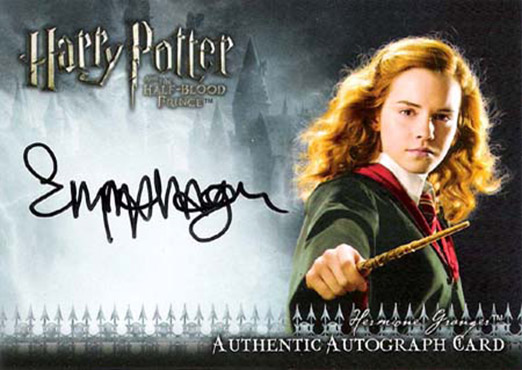 Emma Watson as Hermione Granger - Front