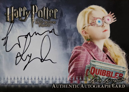 Evanna Lynch as Luna Lovegood - Front