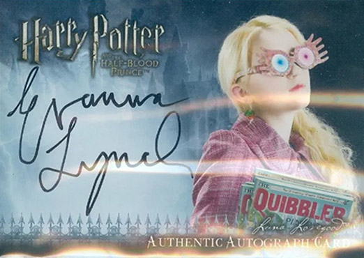 Evanna Lynch as Luna Lovegood - Front