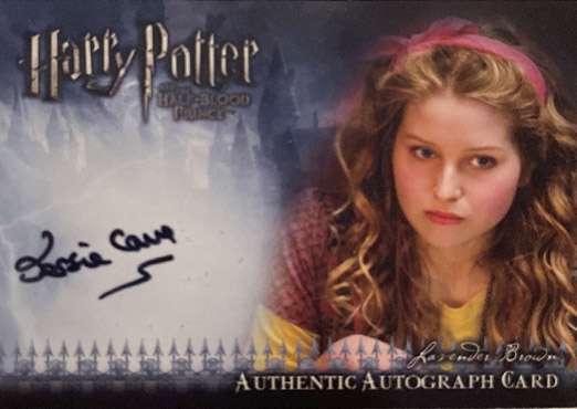 Jessie Cave as Lavender Brown - Front