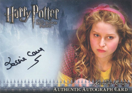 Jessie Cave as Lavender Brown - Front