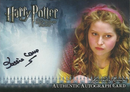 Jessie Cave as Lavender Brown - Front