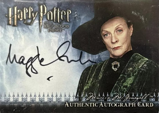Maggie Smith as Minerva McGonagall - Front