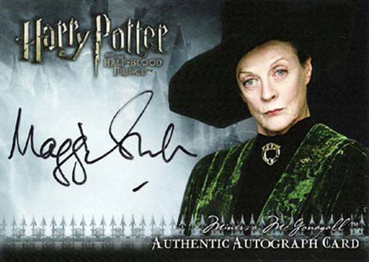 Maggie Smith as Minerva McGonagall - Front