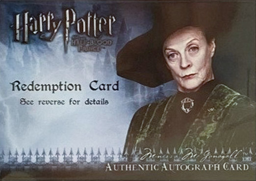 Redemption Card Front