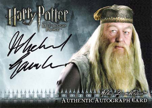 Michael Gambon as Albus Dumbledore - Front