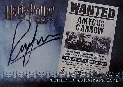 Ralph Ineson as Amycus Carrow - Front