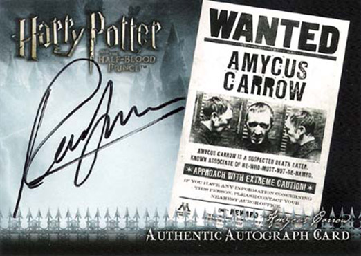 Ralph Ineson as Amycus Carrow - Front