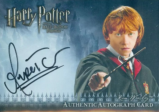 Rupert Grint as Ron Weasley - Front
