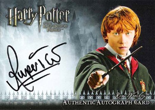 Rupert Grint as Ron Weasley - Front