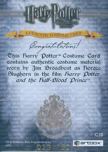 C10 - Horace Slughorn's Long Tie - Back